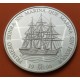 . 5 ONZAS + SI CÁPSULA x España 25 ECUS 1996 HOMENAJE A LA MARINA ESPAÑOLA y VELERO MONEDA DE PLATA NO ESTUCHE FNMT