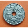 ESPAÑA 50 CENTIMOS 1949 * 19 56 Tipo FLECHAS ESTADO ESPAÑOL FRANCISCO FRANCO KM.777 MONEDA DE NICKEL SC