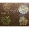 VATICANO CARTERA OFICIAL EUROS 2011 BU SET PAPA BENEDICTO XVI 1+2+5+10+20+50 CENTIMOS 1 EURO + 2 EUROS 2011 SC Divisionale