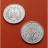 .1 Moneda SC x DJIBOUTI 1 FRANCO 1996 CARNERO KM.20 ALUMINIO Africa Ex colonia FRANCIA YIBUTI