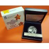 ESPAÑA 10 EUROS 2011 XXV ANIVERSARIO DE LA ADHESION A EUROPA MONEDA DE PLATA PROOF ESTUCHE y CERTIFICADO FNMT