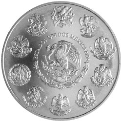 ** RARA ** MEXICO 1 ONZA 2024 ANGEL LIBERTAD MONEDA DE PLATA 999 CÁPSULA SC silver coin OZ OUNCE