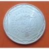 FRANCIA 10 EUROS 2010 Serie REGIONES - AQUITAINE BANDERA KM.1645 MONEDA DE PLATA SC France 10 Euro silver coin