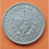 @MUY RARA ASÍ@ CUBA 5 CENTAVOS 1915 ESTRELLA PATRIA y LIBERTAD MONEDA DE NICKEL EBC/SC- Caribe