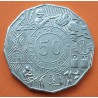 AUSTRALIA 50 CENTAVOS 2003 VOLUNTARIOS AUSTRALIANOS y REINA ISABEL II KM.689 MONEDA DE NICKEL MBC+ Half Dollar Volunteers