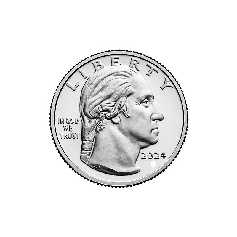. 1 aaaacoin @13/NOV. Envío @ ESTADOS UNIDOS 25 CENTAVOS 2024 P INDIA ZITKALA American Women Quarter 15ª / 20º MONEDA DE NICKEL