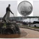 . 1 aaacoin @ENVÍO HOY@ SERBIA 100 DINARA 2024 NIKOLA TESLA CATARATAS DEL NIÁGARA MONEDA DE PLATA Oz ONZA cápsula