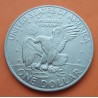 ESTADOS UNIDOS 1 DOLAR 1971 P EISENHOWER y AGUILA SOBRE LA LUNA KM.203 MONEDA DE NICKEL EBC USA $1 Dollar R/3