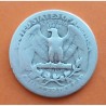 ESTADOS UNIDOS 1/4 DOLAR 1935 P PRESIDENTE GEORGE WASHINGTON KM.164 MONEDA DE PLATA @ESCASA@ USA silver Quarter Dollar