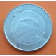 ARGELIA 10 DINARES 1992 CABEZA DE HALCON KM.124 MONEDA DE ALUMINIO MBC Algeria Algerie