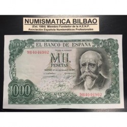 . 1000 PESETAS 1971 JOSE ECHEGARAY @RARA SERIE 9B902@ MBC+ ESPAÑ