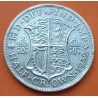 INGLATERRA 1/2 CORONA 1932 REY JORGE V KM.835 MONEDA DE PLATA MBC- Great Britain Half Crown silver