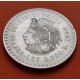 MEXICO 5 PESOS 1948 INDIO CUAUHTEMOC KM.465 MONEDA DE PLATA MBC + IMPERFECCIONES Mejico silver 0,87 ONZAS R/3