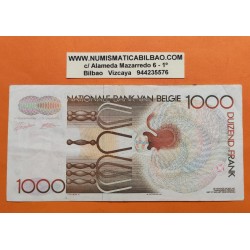 @PVP NUEVO 250€@ BELGICA 1000 FRANCOS 1980 ANDRE GRETRY Pick 144A BILLETE CIRCULADO @MUY RARO@ Belgium Belgie