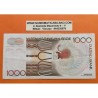 @PVP NUEVO 250€@ BELGICA 1000 FRANCOS 1980 ANDRE GRETRY Pick 144A BILLETE CIRCULADO @MUY RARO@ Belgium Belgie