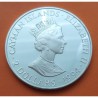 CAYMAN 2 DOLARES 1994 GALEÓN THE WRECK e ISABEL II KM.114 MONEDA DE PLATA PROOF Cayman Islands 2 Dollars silver