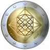 . 1 aaacoin @ENVÍO HOY@ LETONIA 2 EUROS 2024 HIMMELI PUZURIS Adornos Tradicionales MONEDA CONMEMORATIVA SC Latvia Lettonia