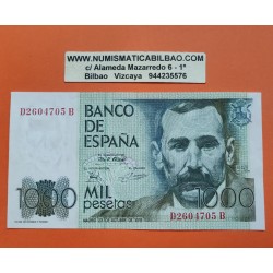 ESPAÑA 1000 PESETAS 1979 BENITO PEREZ GALDOS Serie D 2604705 B Pick 158 BILLETE CIRCULADO @PVP NUEVO 16€@