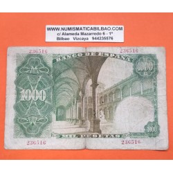 @RARO@ ESPAÑA 1000 PESETAS 1946 LUIS VIVES Sin Serie 236516 Pick 133 BILLETE MUY CIRCULADO Spain banknote