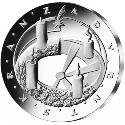 . 1 aaaaaacoin @AGOTADA@ ALEMANIA 25 EUROS 2024 F VELAS - NAVIDAD MONEDA DE PLATA SC Germany BRD 25€ KRANZADVENTS