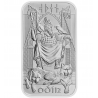 . 1 aacoin INGLATERRA ODÍN y LOBOS Serie Dioses Nórdicos LINGOTE 1 ONZA 2024 MEDALLA DE PLATA Royal Mint