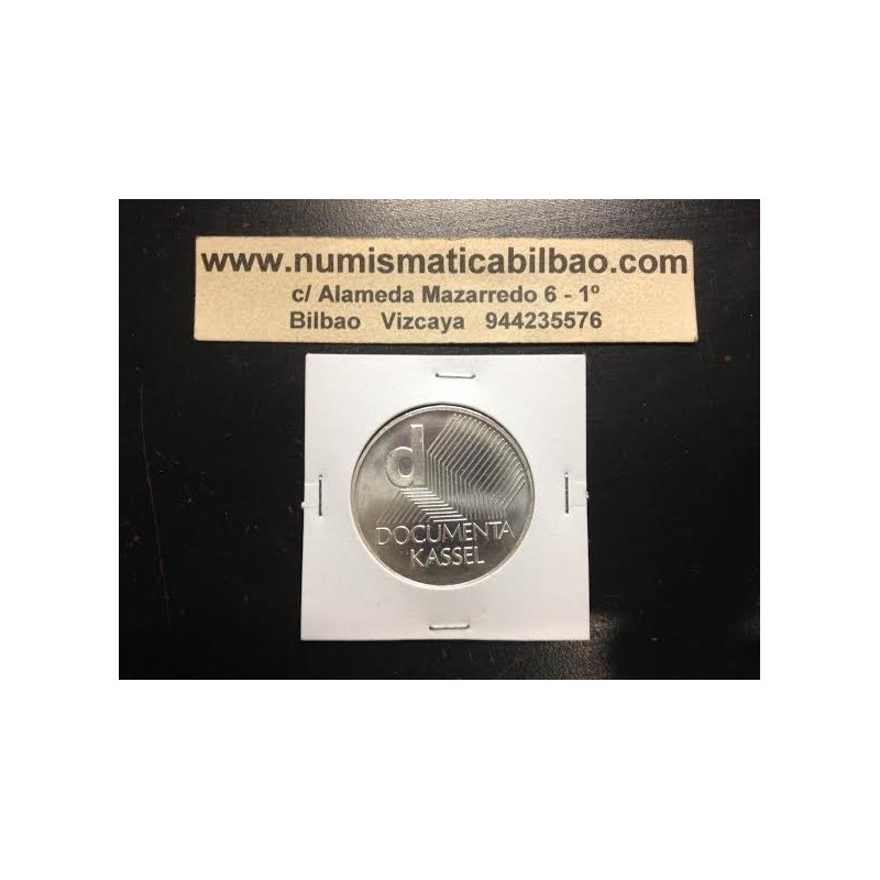 ALEMANIA 10 EUROS 2002 Ceca J MONEDA DE PLATA SC SILVER EURO COIN DOCUMENTA KASSEL