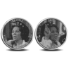 @HOLOGRAMA@ HOLANDA 10 EUROS 2005 JUBILEO REINA BEATRIZ MONEDA DE PLATA SC The Netherlands SILVER JUBILEE 0,53 ONZAS
