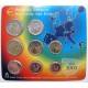 ESPAÑA CARTERA FNMT EURO 2002 BU SET KMS SC 1+2+5+10+20+50 Centimos 1 EURO + 2 EUROS 2002 REY JUAN CARLOS I