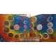 ESPAÑA CARTERA FNMT EURO 2006 BU SET KMS EURO 1+2+5+10+20+50 Centimos 1+2 EUROS 2006 Medallas de plata COLON y ADHESION