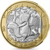 . 1 aacoin FRANCIA 5 EUROS 2025 ARDILLA CON LIBRO MONEDA BIMETÁLICA SC BLISTER Ma Premiere Piece