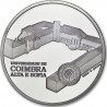 PORTUGAL 2,50 EUROS 2014 UNIVERSIDAD DE COIMBRA ALTA y SOFIA MONEDA DE NICKEL SC CONMEMORATIVA