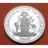 BAHAMAS 10 DOLARES 1986 ATLETISMO COMMONWEALTH GAMES KM.113 MONEDA DE PLATA PROOF 10 Dollars silver