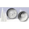 . 1 coin ALEMANIA 25 EUROS 2022 LA NAVIDAD Estrella de Moravia ALEGORIA PORTAL DE BELÉN MONEDA DE PLATA SC Germany BRD 25€
