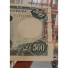 ESPAÑA 500 PESETAS 1954 PINTOR IGNACIO ZULOAGA Serie T 5921108 Pick 154 BILLETE SC @PICO EN ESQUINA@ Spain banknote