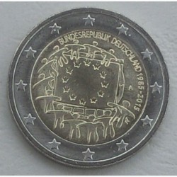 . .2 EUROS 2015 BANDERA EUROPEA ALEMANIA SC Moneda Coin