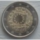 FRANCIA 2 EUROS 2015 BANDERA EUROPEA SC MONEDA CONMEMORATIVA