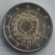 LETONIA 2 EUROS 2015 BANDERA EUROPEA SC MONEDA CONMEMORATIVA