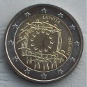 . .2 EUROS 2015 BANDERA EUROPEA LETONIA SC Moneda Coin