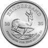 . 1 acoin SUDAFRICA 1 KRUGERRAND 2025 ANTILOPE MONEDA DE PLATA South Africa ONZA OUNCE OZ cápsula