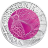 1 moneda x AUSTRIA 25 EUROS 2012 BIONICA BIONIK @NO ESTUCHE NO CERTIFICADO@ PLATA y NIOBIO Österreich NIOB SILVER COIN