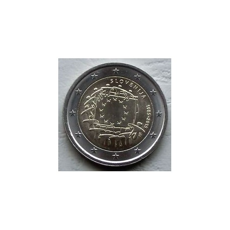 ESLOVENIA 2 EUROS 2015 BANDERA EUROPEA SC MONEDA CONMEMORATIVA