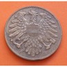 AUSTRIA 20 GROSCHEN 1950 AGUILA y VALOR CON ORLA KM 2877 MONEDA DE LATON MBC Österreich