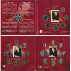 @BLACK FRIDAY@ BENELUX CARTERA OFICIAL 2003 SC 1+2+5+10+20+50 Centimos + 1 EURO + 2 EUROS 2003 LUXEMBURGO + BELGICA + HOLANDA