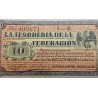 . @ESCASO@ ESTADO de SONORA - MEXICO 10 CENTAVOS 1914 TESORERÍA DE LA FEDERACION Pick S1058 BILLETE MBC+