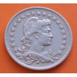 BRASIL 100 REIS 1935 DAMA y VALOR KM.518 MONEDA DE NICKEL EBC Brazil 100 Reais