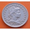 BRASIL 100 REIS 1935 DAMA y VALOR KM.518 MONEDA DE NICKEL EBC Brazil 100 Reais