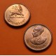 ETIOPIA 10 SANTEEM 1936 REY HAILE SELASSIE I LEON KM.34 MONEDA DE COBRE @PRECIOSA@ Ethiopia 10 Centimos R/3