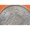 . 2 monedas EBC x ESPAÑA 5 PESETAS 1949 * 19 49 + 5 PESETAS 1949 * 19 50 FRANCISCO FRANCO KM.778 NICKEL Estado Español P/1