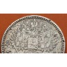 @MUY RARA - DEFECTO EN CANTO@ RUSIA 1 RUBLO 1887 ZAR ALEXANDER III KM.Y.46 MONEDA DE PLATA Russia