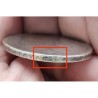 @MUY RARA - DEFECTO EN CANTO@ RUSIA 1 RUBLO 1887 ZAR ALEXANDER III KM.Y.46 MONEDA DE PLATA Russia